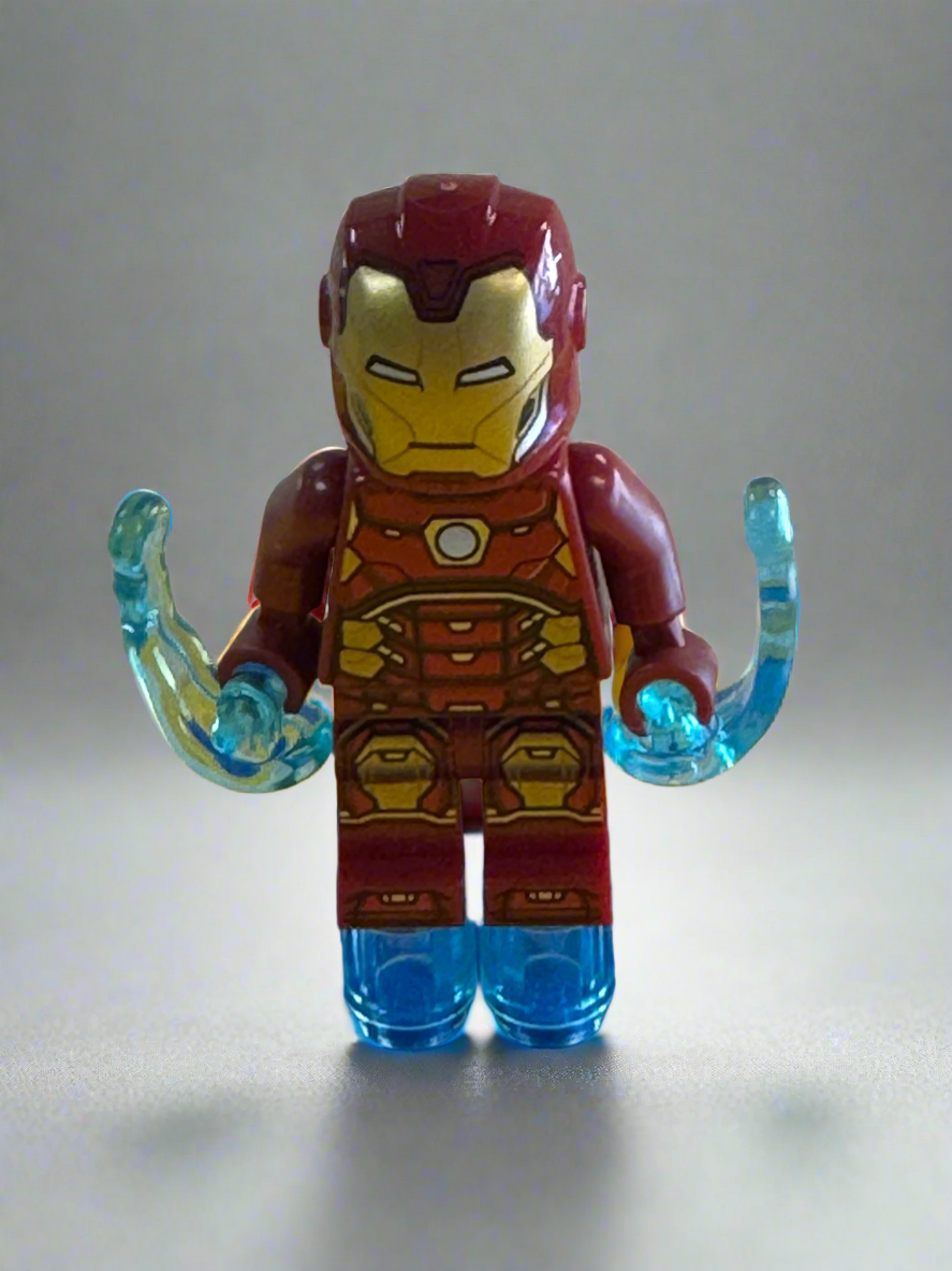 Iron Man - Silver Hexagon on Chest