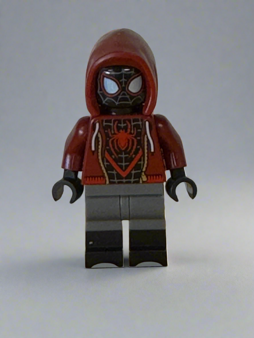Miles Morales (Dark Red Hood)